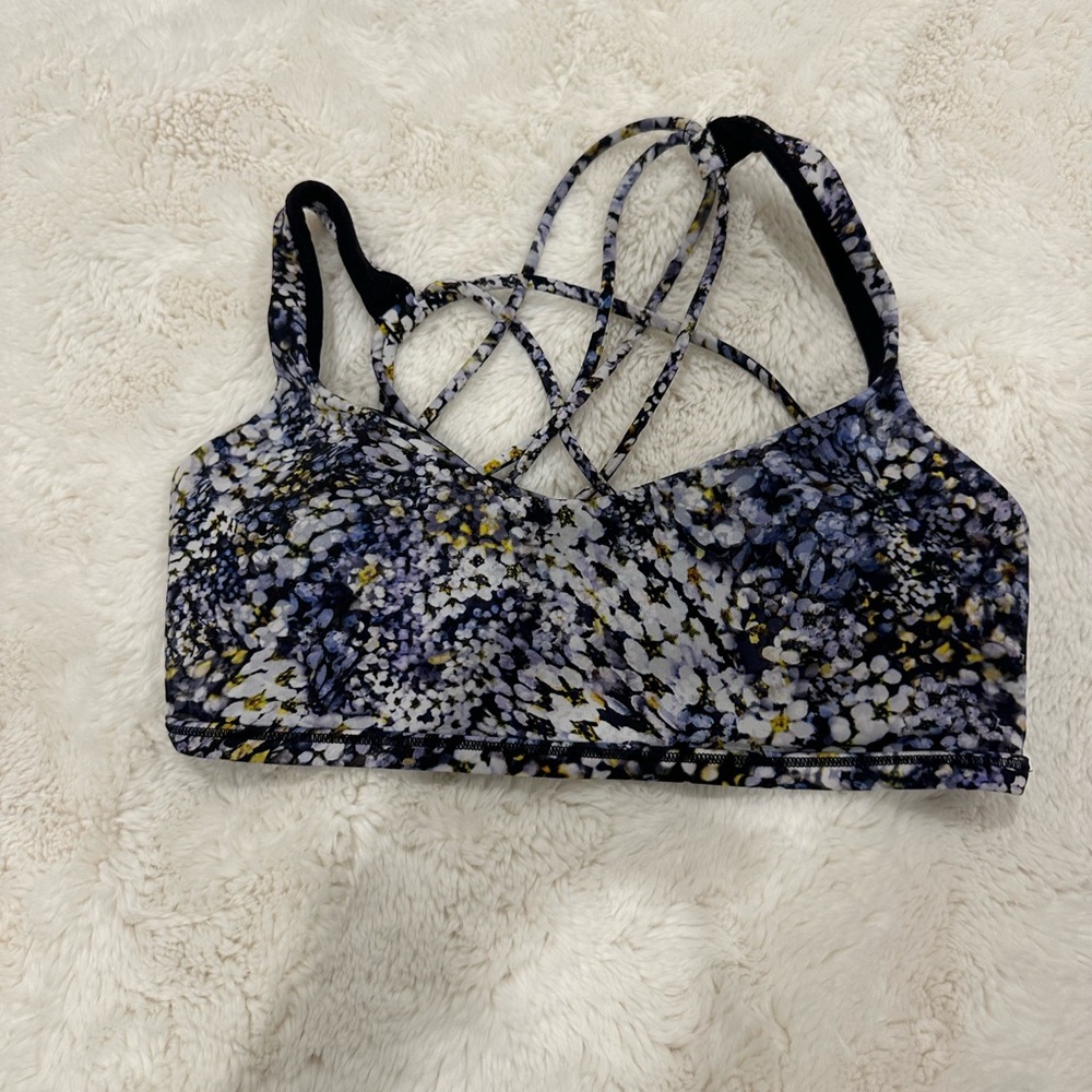 lululemon athletica Multicolor Strappy Sports Bra